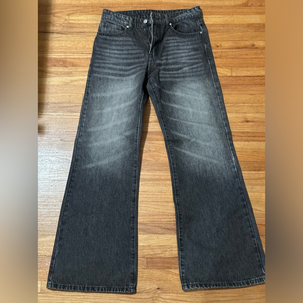 Basketcase gallery - black flare jeans